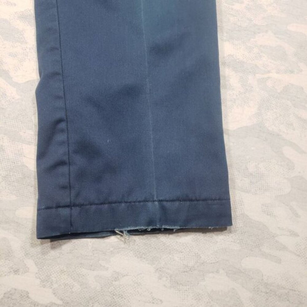 Vintage LL Bean Pants Mens 36x29 Blue Fleece Lined Freeport Maine - Picture 10 of 12